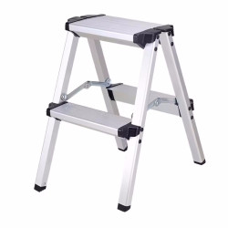 Scara dubla din aluminiu, 2 trepte