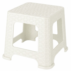 Mini taburet plastic, tip ratan, 34 x 34 x 34 cm Mini taburet plastic, tip ratan, 34 x 34 x 34 cm