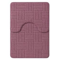 Set 2 covorase de baie pufoase din microfibra, antiderapante, 50 x 80 cm + 50 x 40 cm, model in dungi, roz Set 2 covorase de baie pufoase din microfibra, antiderapante, 50 x 80 cm + 50 x 40 cm, model in dungi, roz