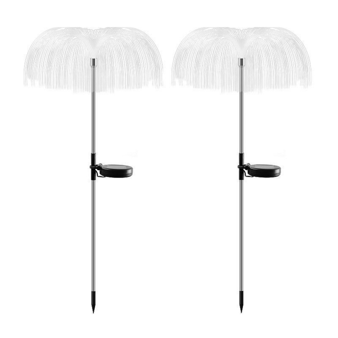 Set 2 Lampi Solare LED Tip Meduza pentru Gradina, Iluminare Decorativa Exterior, Incarcare Solara Set 2 Lampi Solare LED Tip Meduza pentru Gradina, Iluminare Decorativa Exterior, Incarcare Solara