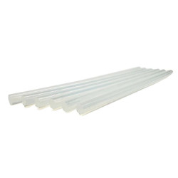 Set 6 batoane silicon transparent pentru pistol de lipit la cald