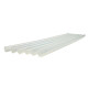 Set 6 batoane silicon transparent pentru pistol de lipit la cald