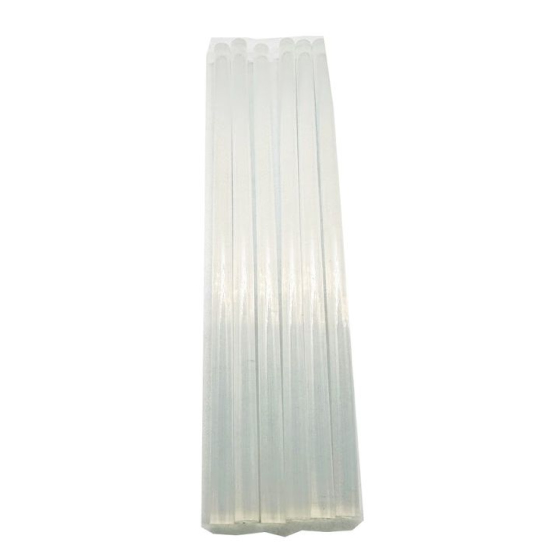 Set 6 batoane silicon transparent pentru pistol de lipit la cald