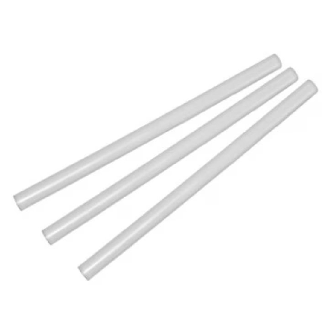 Set 6 batoane silicon transparent pentru pistol de lipit la cald