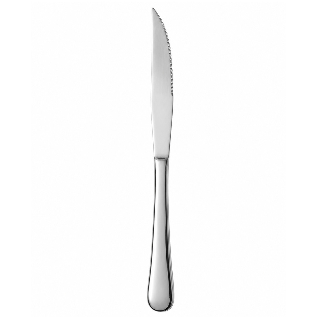 Set 6 Cutite pentru Friptura, 23 cm, Lama Partial Zimtata, Otel Inoxidabil, Design Elegant, Argintiu Set 6 Cutite pentru Friptura, 23 cm, Lama Partial Zimtata, Otel Inoxidabil, Design Elegant, Argintiu
