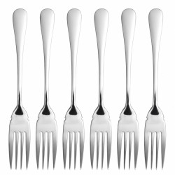 Set 6 furculite pentru peste, 20 cm, inox, design elegant minimalist Set 6 furculite pentru peste, 20 cm, inox, design elegant minimalist
