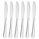Set 6 cutite pentru desert, 20 cm, otel inoxidabil Set 6 cutite pentru desert, 20 cm, otel inoxidabil