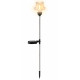 Set 2 lampi solare decorative pentru gradina, design bagheta magica cu stea, LED lumina calda, inaltime 70 cm, rezistente la intemperii Set 2 lampi solare decorative pentru gradina, design bagheta magica cu stea, LED lumina calda, inaltime 70 cm, rezistente la intemperii