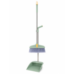 Set faras cu matura coada metalica, coada detasabila, faras cu dinti de pieptene pentru curatare matura, depozitare verticala, verde Set faras cu matura coada metalica, coada detasabila, faras cu dinti de pieptene pentru curatare matura, depozitare verticala, verde