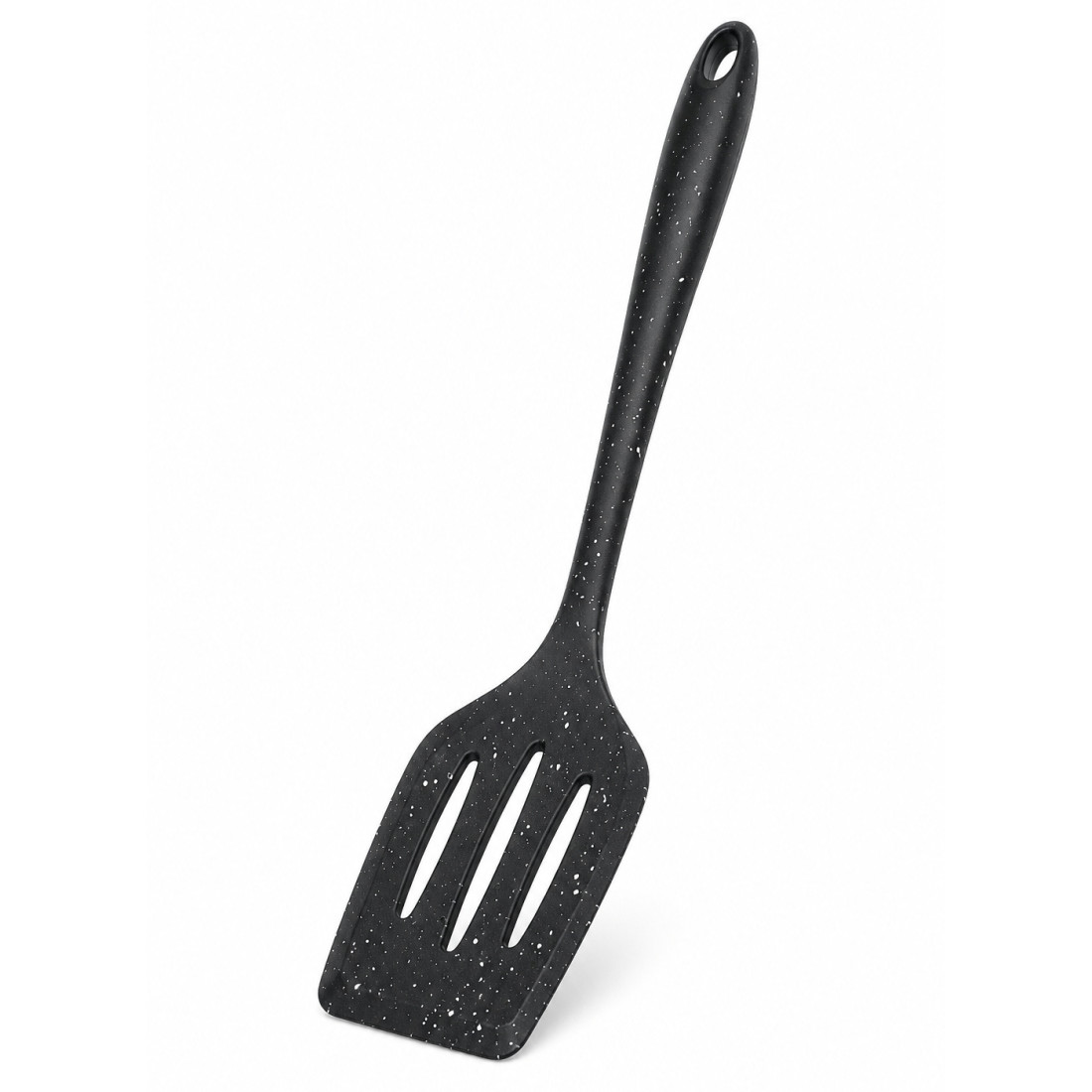 Spatula cu fante, 30 cm, maner lung, prindere confortabila, usor de folosit si intretinut