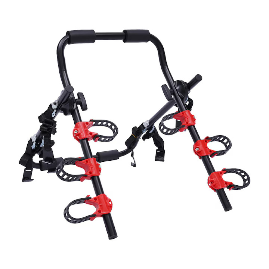 Suport auto pentru transport bicicleta, montaj rapid prin curele, universal Suport auto pentru transport bicicleta, montaj rapid prin curele, universal