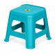 Mini taburet din plastic, compact si practic, 24 x 30 x 27 cm, albastru Mini taburet din plastic, compact si practic, 24 x 30 x 27 cm, albastru