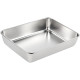 Tava inox, 40 x 32 x 6 cm, rezistenta, igienica, durabila, usor de curatat, ideala pentru preparare, servire si depozitare alimente Tava inox, 40 x 32 x 6 cm, rezistenta, igienica, durabila, usor de curatat, ideala pentru preparare, servire si depozitare alimente