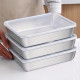 Tava inox cu capac, 26 x 20 x 6 cm, rezistenta, usor de curatat, ideala pentru depozitare, pastrare si transport alimente Tava inox cu capac, 26 x 20 x 6 cm, rezistenta, usor de curatat, ideala pentru depozitare, pastrare si transport alimente