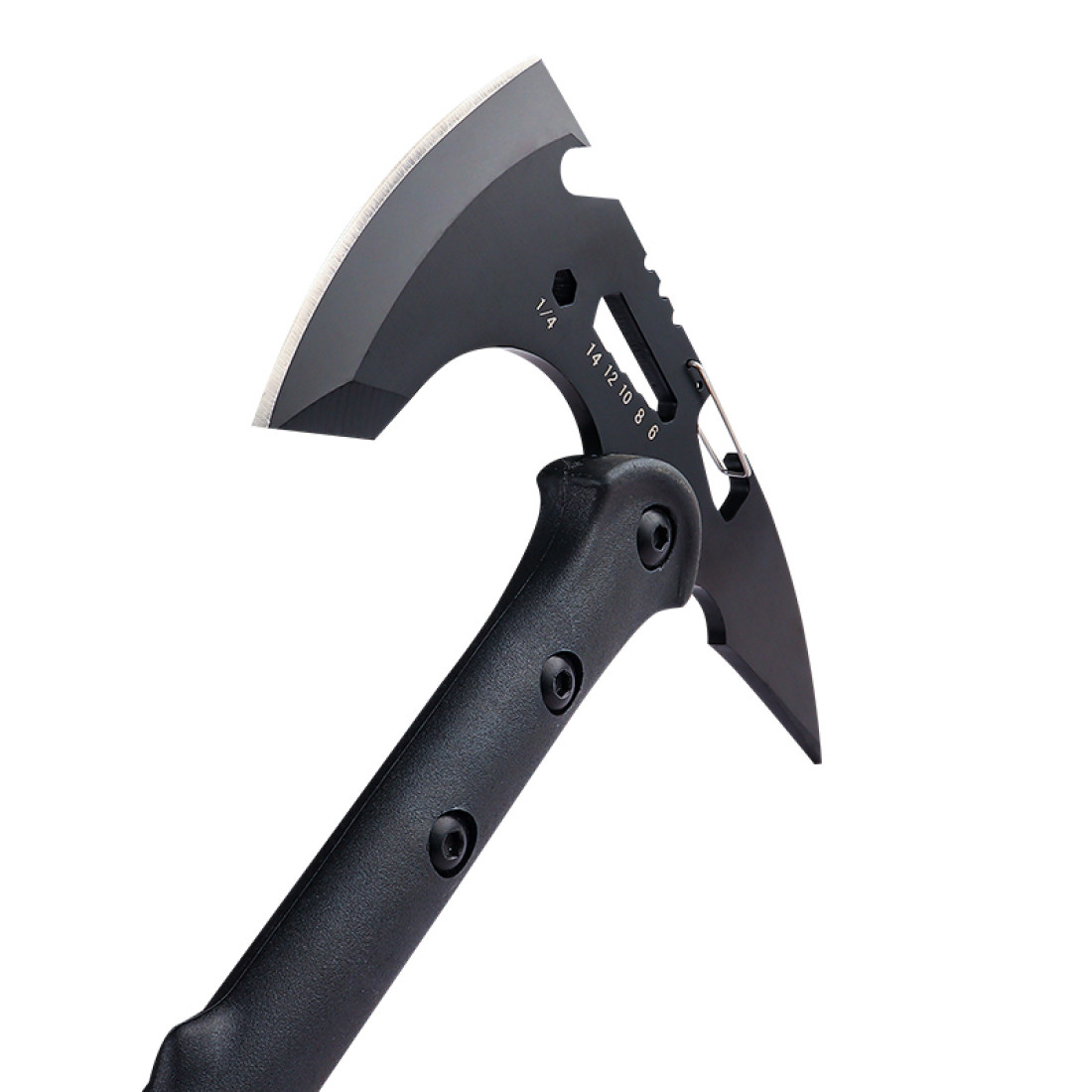 Topor multi-functional 38 cm, negru Topor multi-functional 38 cm, negru