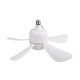 Ventilator de tavan cu bec LED si telecomandă, 24W, design modern, lumina reglabila, 3 trepte de viteza, setare oprire automata, 3000K-6500K CCT Ventilator de tavan cu bec LED si telecomandă, 24W, design modern, lumina reglabila, 3 trepte de viteza, setare oprire automata, 3000K-6500K CCT
