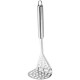 Zdrobitor Cartofi din Inox, Maner Ergonomic, Ideal in Bucatarie pentru Cartofi Fierti si Piure, 25 cm, Argintiu Zdrobitor Cartofi din Inox, Maner Ergonomic, Ideal in Bucatarie pentru Cartofi Fierti si Piure, 25 cm, Argintiu