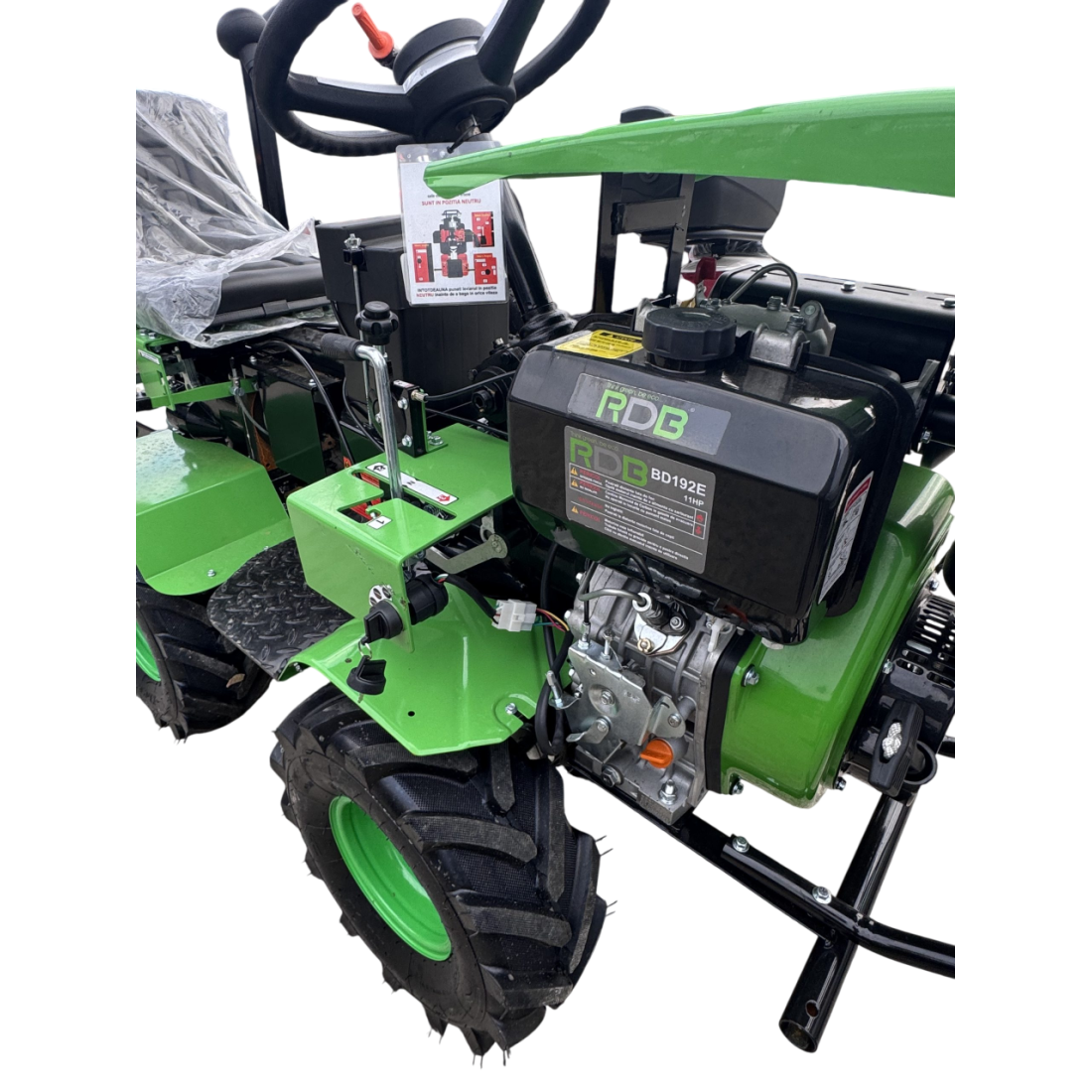 RDB 192E hidraulic cu far si acoperis