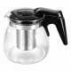 Ceainic cu infuzor detasabil, RDB-8127, 0.9L, sticla termorezistenta, transparent