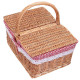 Cos picnic traditional cu capac, 40 x 30 x 20 cm Cos picnic traditional cu capac, 40 x 30 x 20 cm