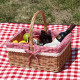 Cos picnic traditional cu capac, 40 x 30 x 20 cm Cos picnic traditional cu capac, 40 x 30 x 20 cm