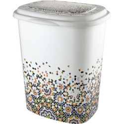 Cos de rufe, 45L, 38 x45 x 53 cm, bej