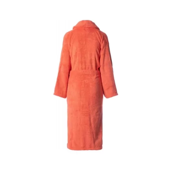 HALAT DE BAIE DAMA BBC ORGANIC-CORAL