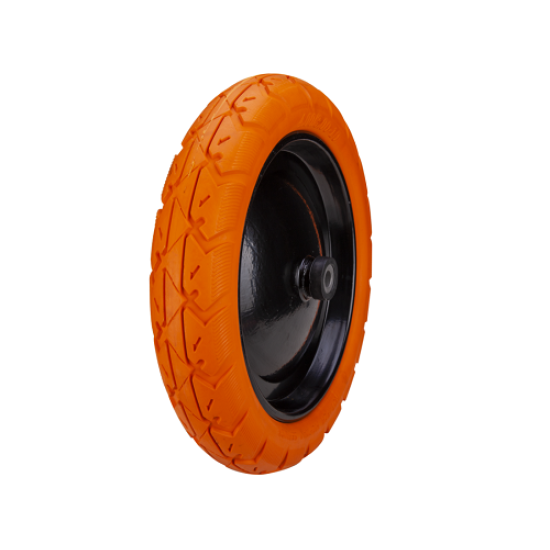 roata roaba poliuretan slim cu janta metalica a / m: 4.00-8; lb: 103
