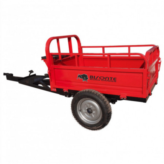 bta-500r remorca 500kg, cu inaltatoare verticale, 125x80x50