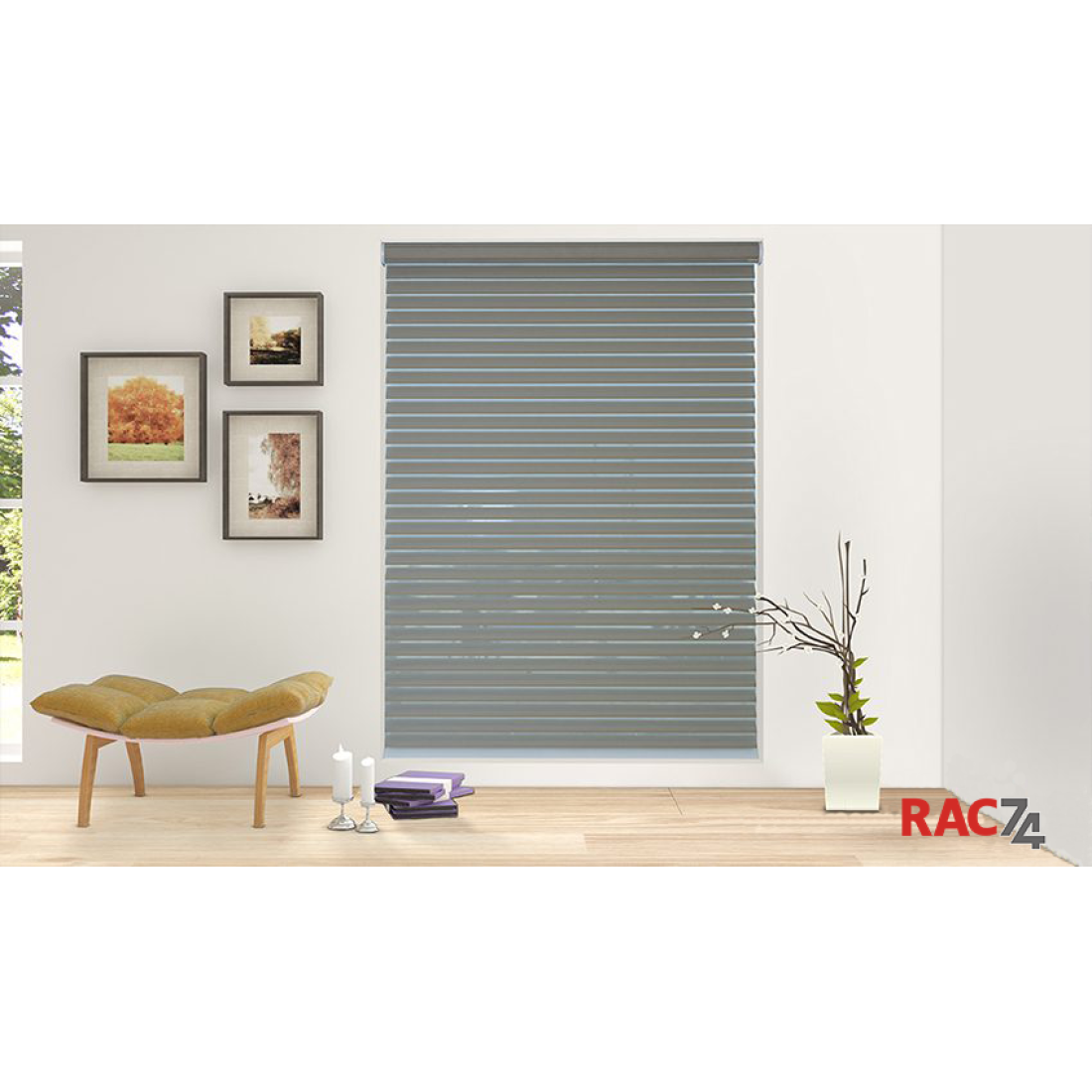 RULOU TEXTIL GRI 55*150CM