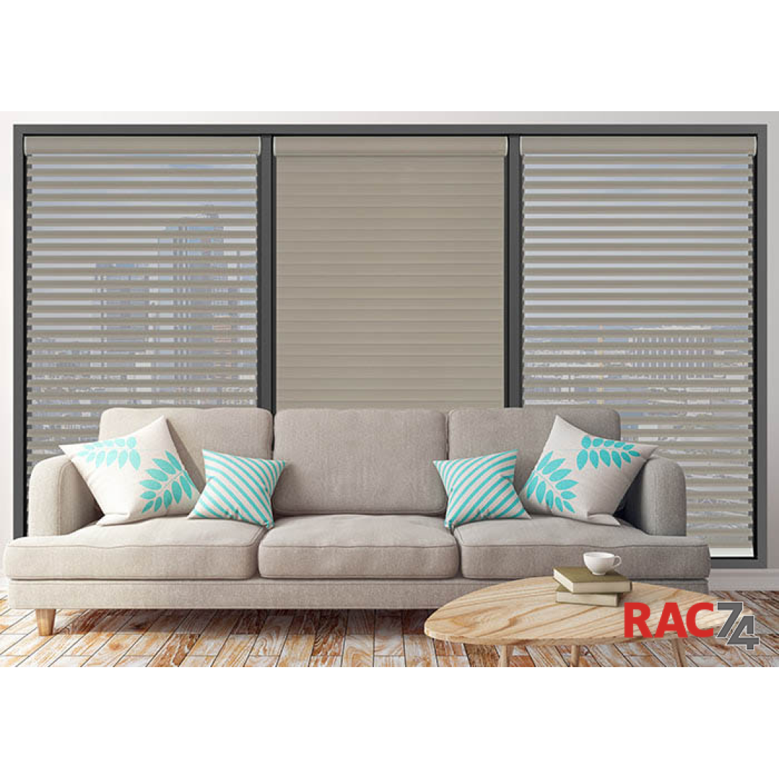 RULOU TEXTIL GRI 55*150CM