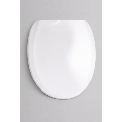 Capace WC Cu Inchidere Lenta Plastic, Alb, RAC-00000177