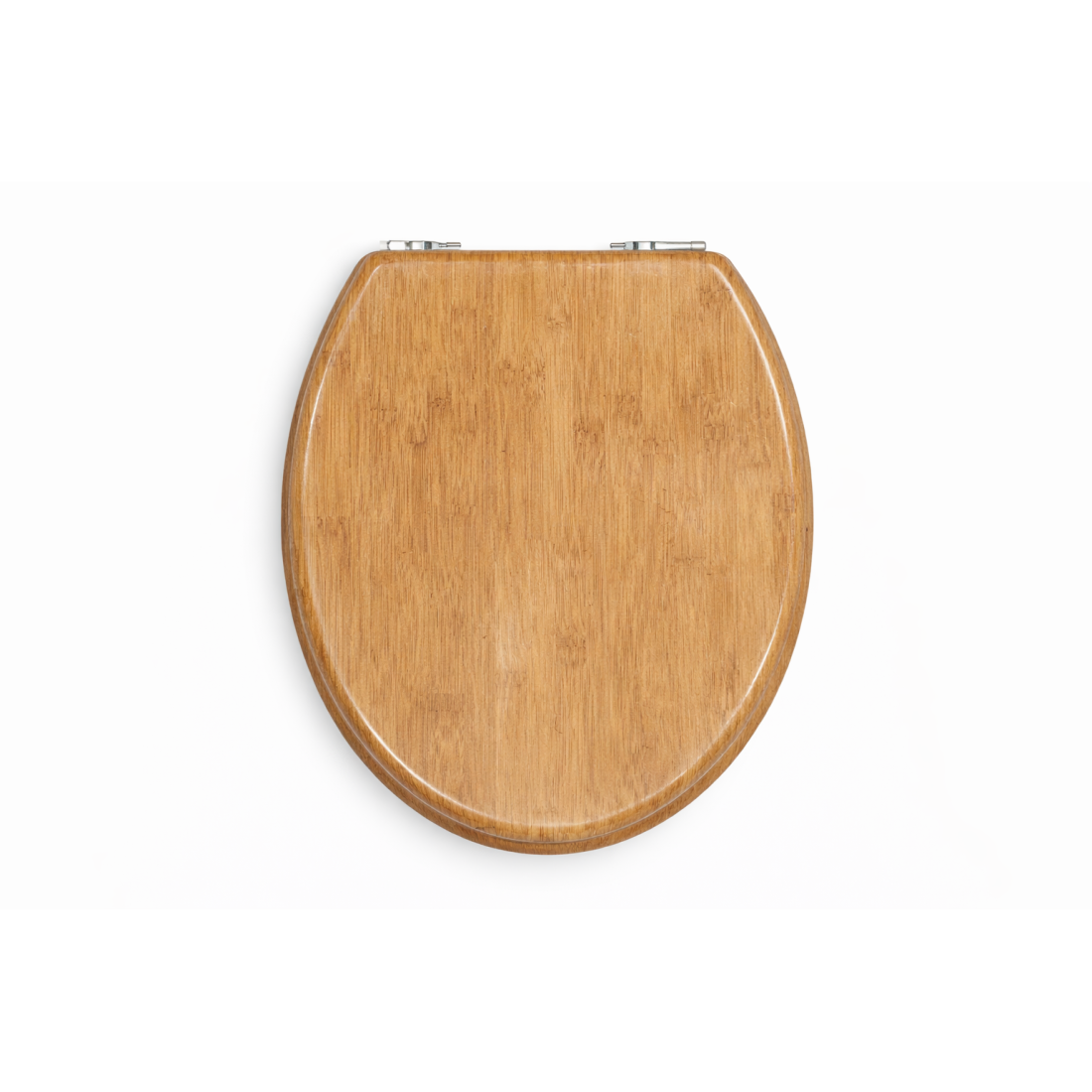 Capac WC, inchidere lenta, design lemn, maro