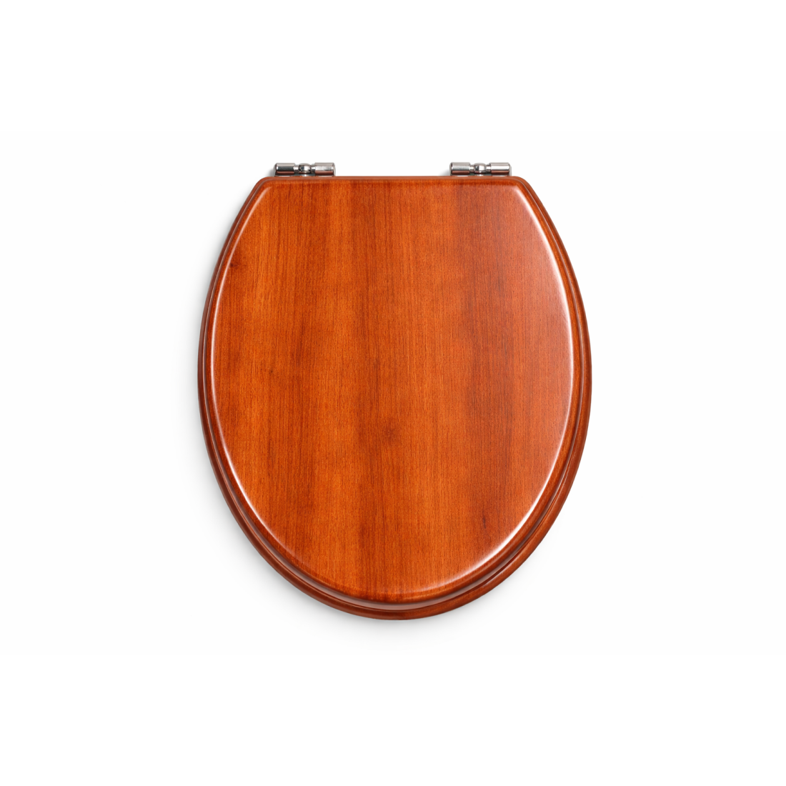 Capac WC inchidere lenta, design lemn