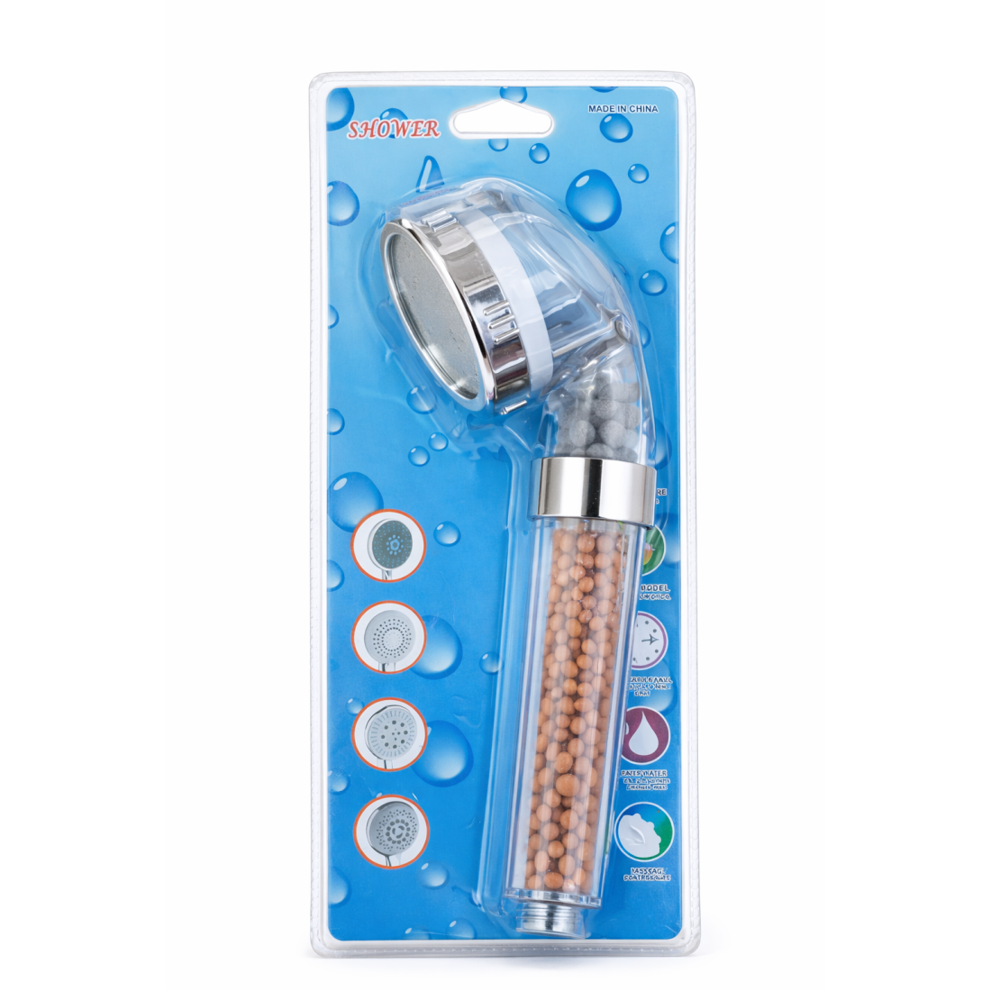 Cap de dus Cu granule pentru presiune inalta Cap de dus Cu granule pentru presiune inalta