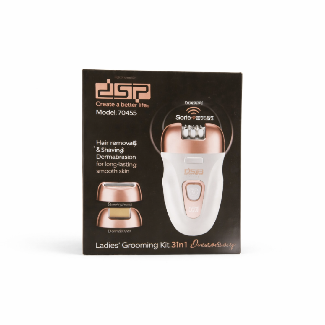Epilator 3In1, Roz, RAC-70455 Epilator 3In1, Roz, RAC-70455