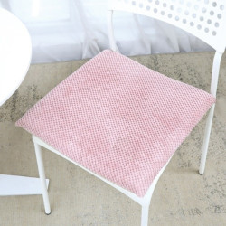 Perna moale pentru scaun, patrata, 40x40 cm, grosime 3 cm, roz Perna moale pentru scaun, patrata, 40x40 cm, grosime 3 cm, roz