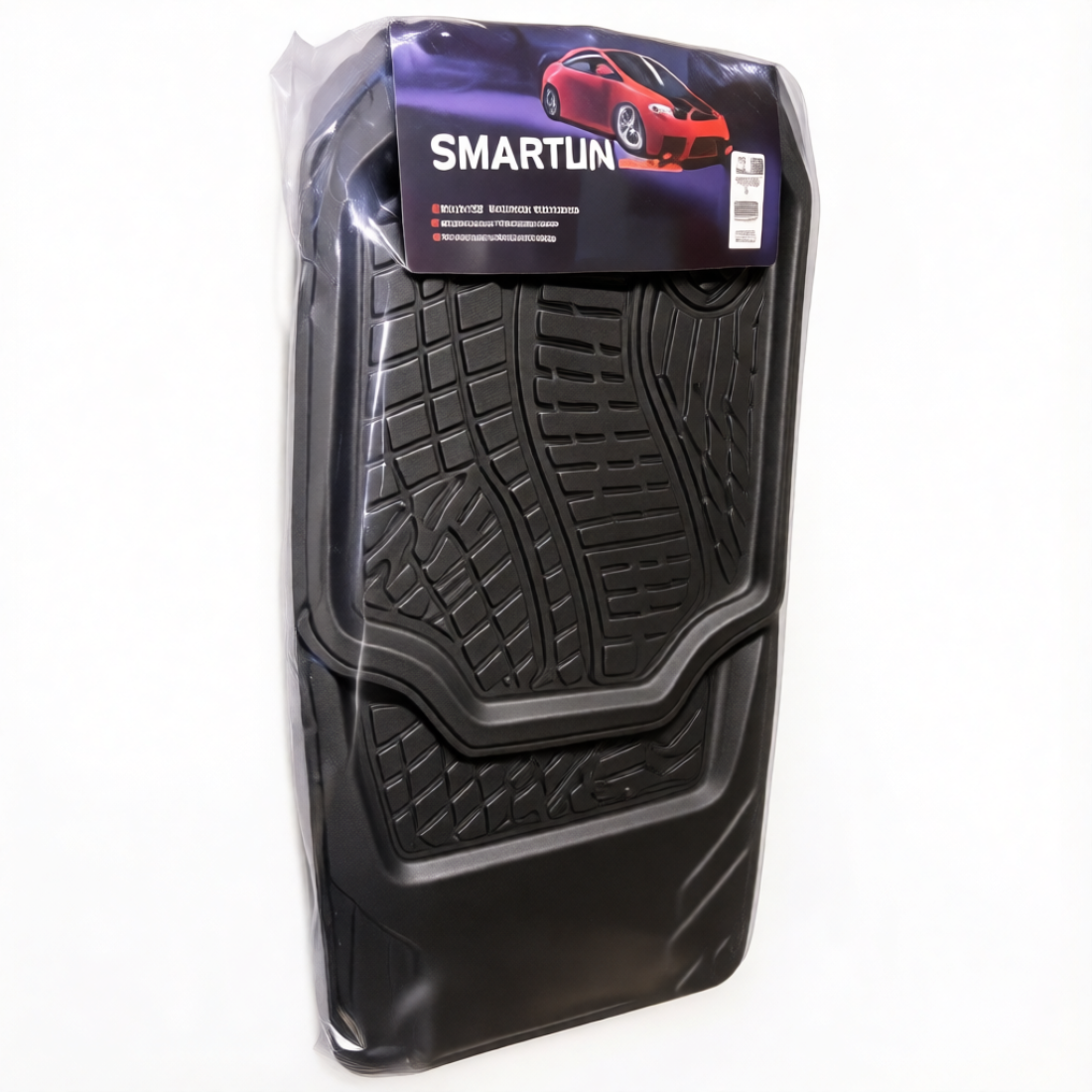 Set 4 Bucati Covorase Din Cauciuc Universale, RAC-0017