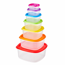 SET 7 CASEROLE PLASTIC 7065-7 RAC-777248