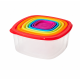 SET 7 CASEROLE PLASTIC 7065-7 RAC-777248