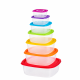 SET 7 CASEROLE PLASTIC 5023-5 RAC-777249