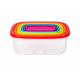 SET 7 CASEROLE PLASTIC 7066-7 RAC-777250
