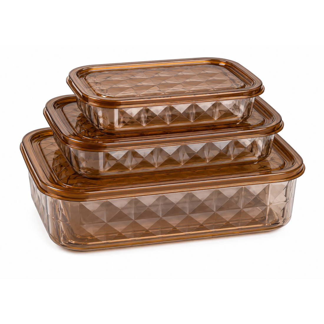 SET 3 CASEROLE PLASTIC 22-55 RAC-777252