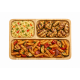 PLATOU COMPARTIMENTAT 50248 20*20*1.4cm COMPOZITIE LEMN RAC-777265