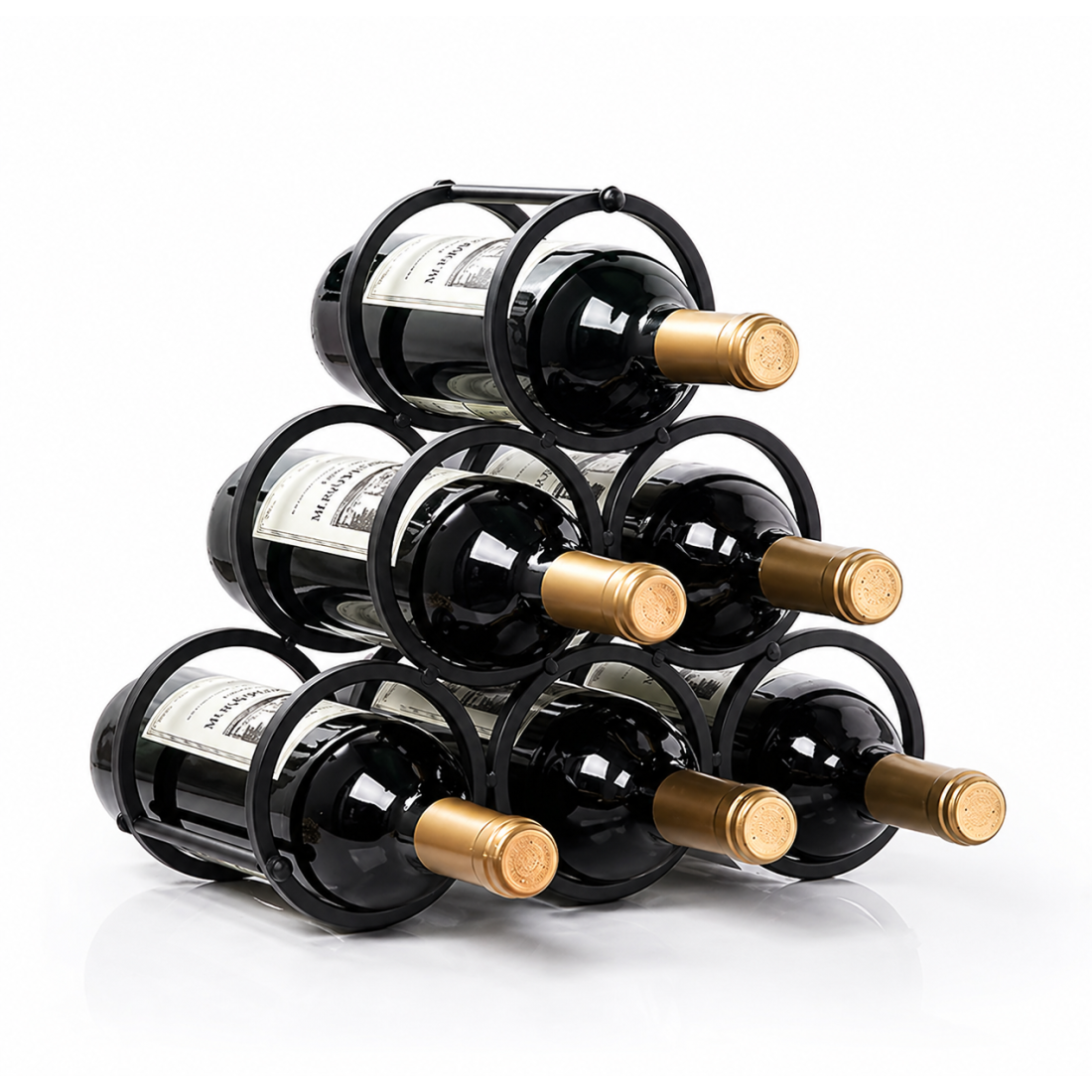 SUPORT VINURI A88-012H METAL 31*14.5*28.5cm, RAC-777300