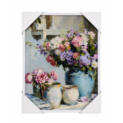 TABLOU CU ARANJAMENTE FLORALE, 30X40-1424, RAC-777498