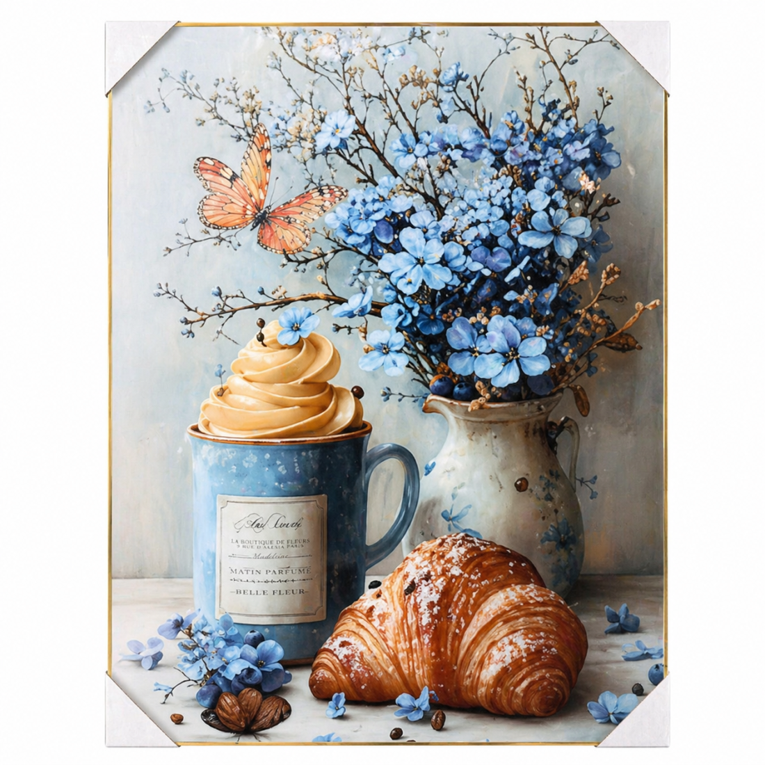 TABLOU CU ARANJAMENT FLORAL, 60X80-1730, RAC-777501