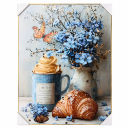 TABLOU CU ARANJAMENT FLORAL, 60X80-1730, RAC-777501