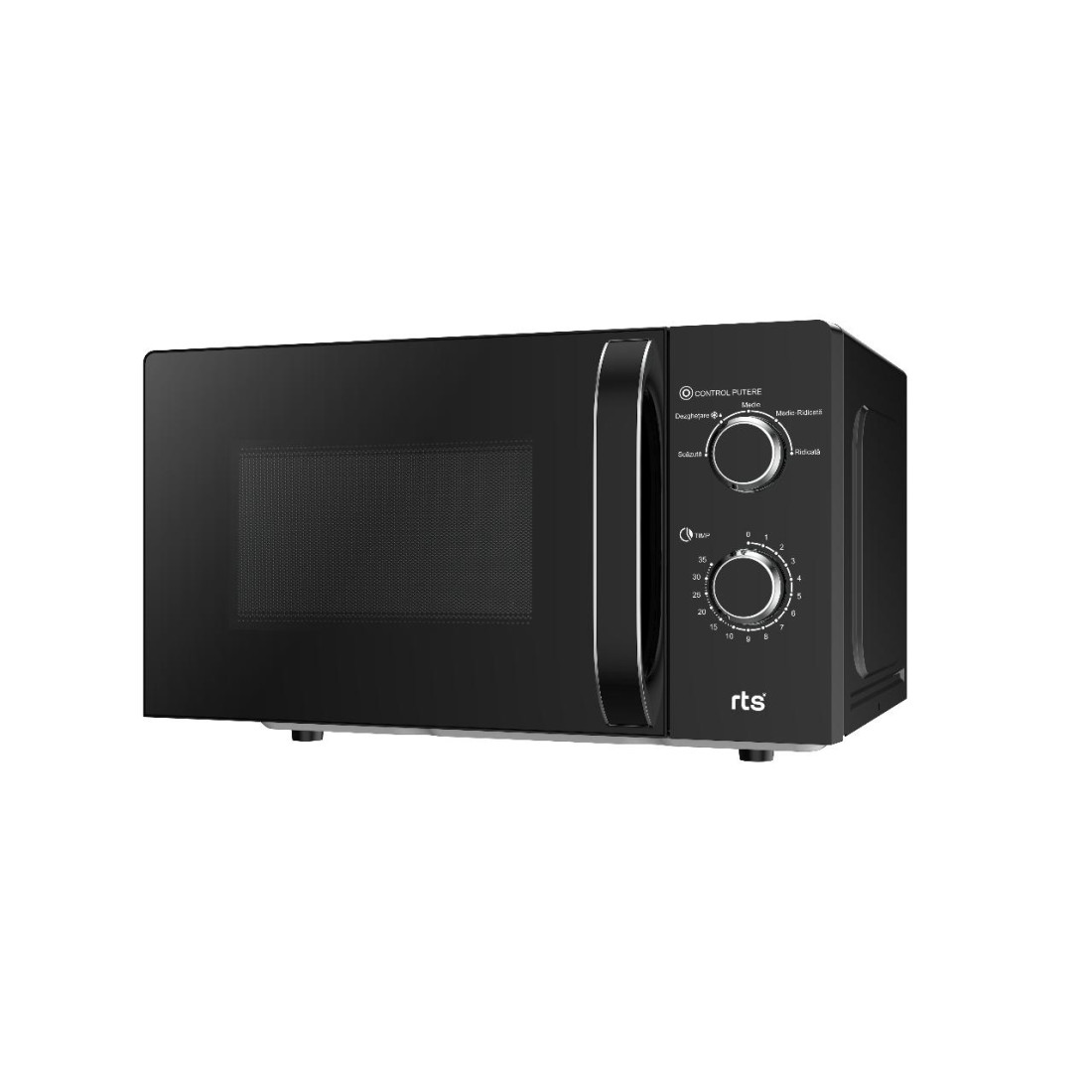 CUPTOR CU MICROUNDE RTS RAC-C20MXP01-B, NEGRU, 20L, 700W CUPTOR CU MICROUNDE RTS RAC-C20MXP01-B, NEGRU, 20L, 700W