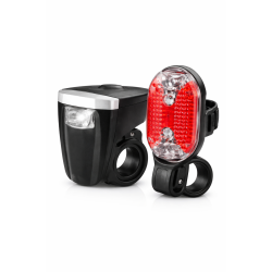 Set Lumini Bicicleta Fata-Spate LED